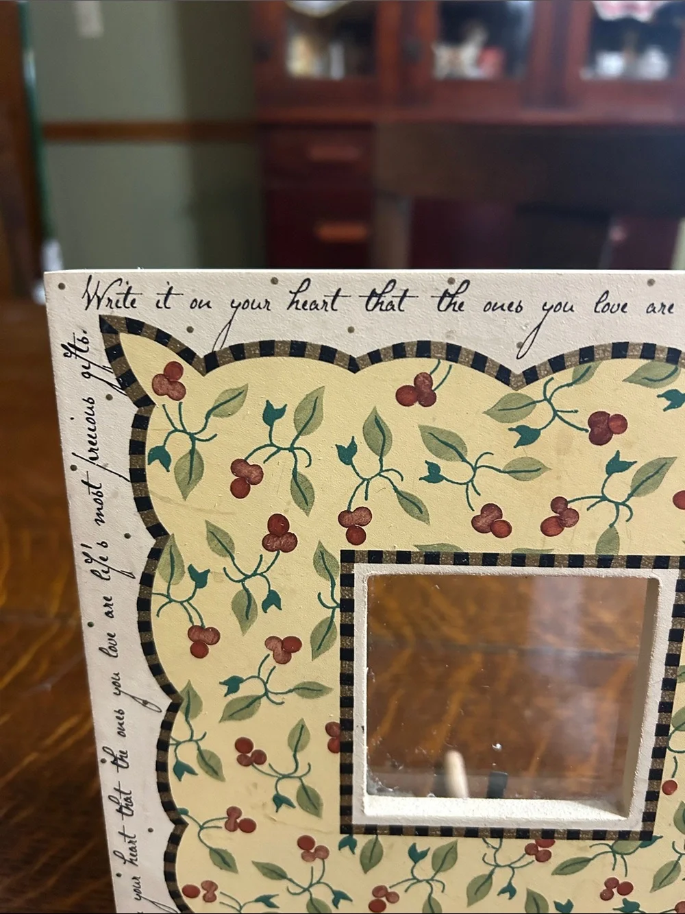 Danielson Designs Cherry print frame
